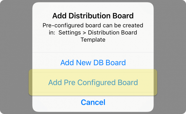Add pre configured distribution board iCertifi