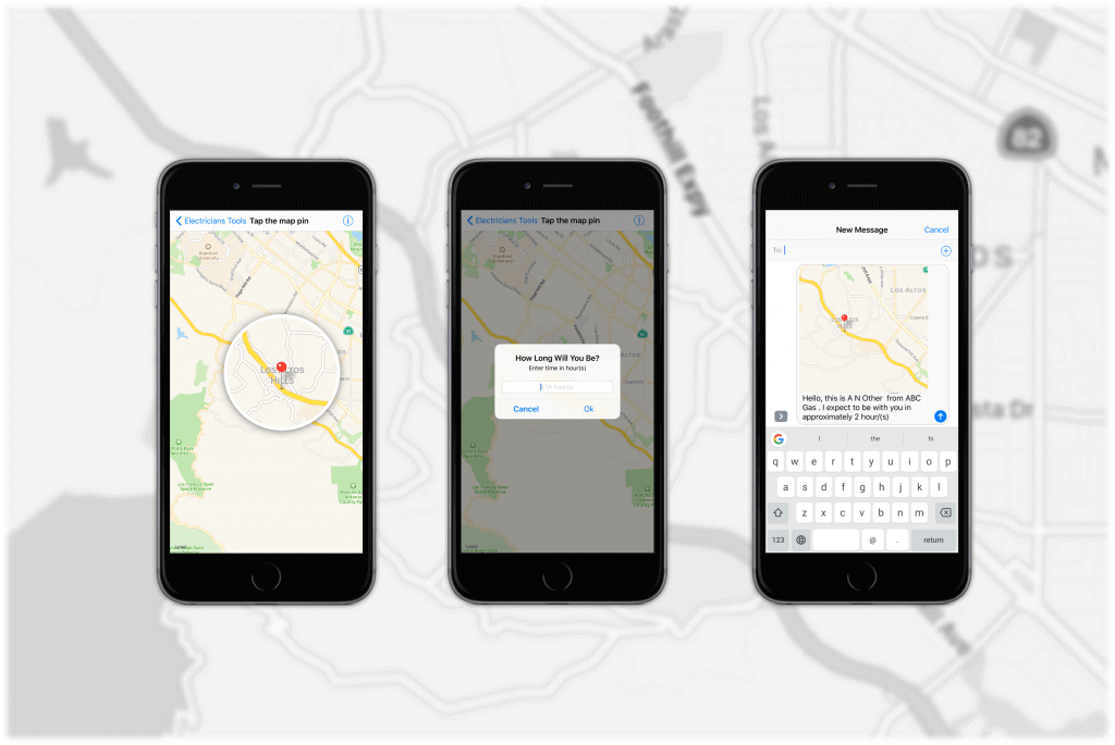 iCertifi On My Way Feature