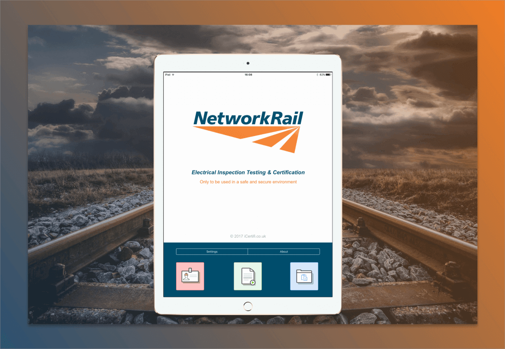 iCertifi Network Rail Edition