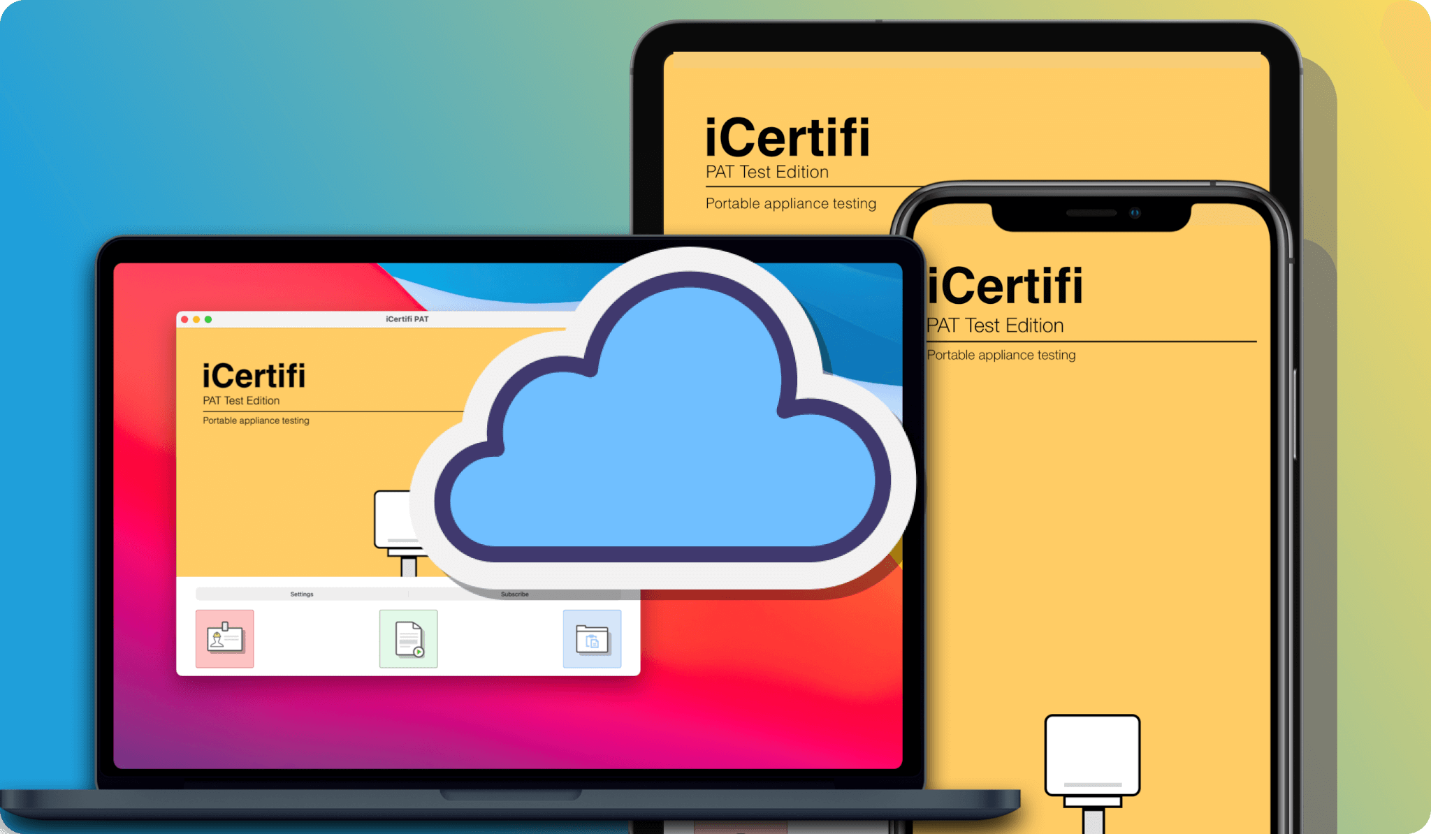 Backup PAT testing certificates. iPhone, iPad , Mac