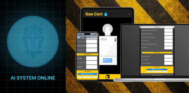 CP12 Gas Safety Certificate App for UK Engineers
