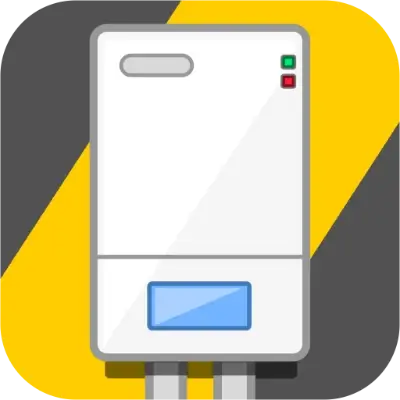 GasCert logo@2x (400 WebP) Gas Cert app icon for UK gas safety certificate software